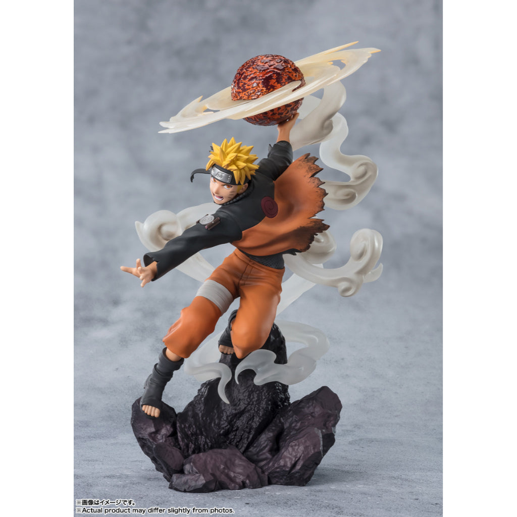 Bandai Figuarts ZERO Naruto Uzumaki Sage Art Lava Release Rasenshuriken Extra Battle Naruto Shippuden