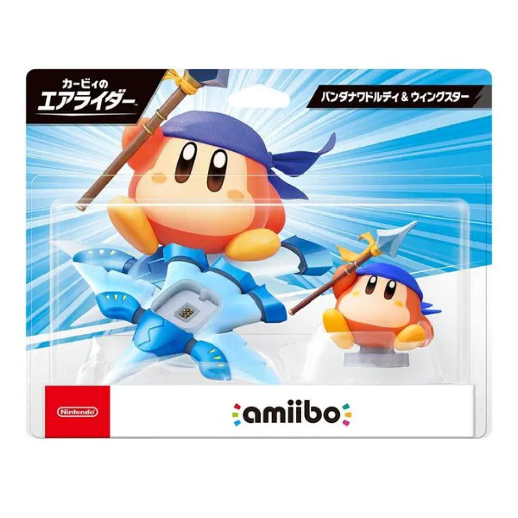 amiibo Kirby Air Riders Series - Bandana Waddle Dee & Wing Star