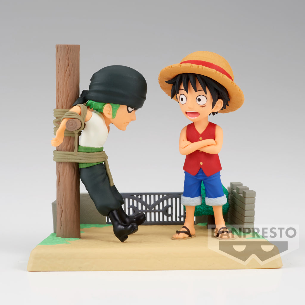 Banpresto Monkey D.Luffy Vs Roronoa Zoro WCF Log Stories One Piece