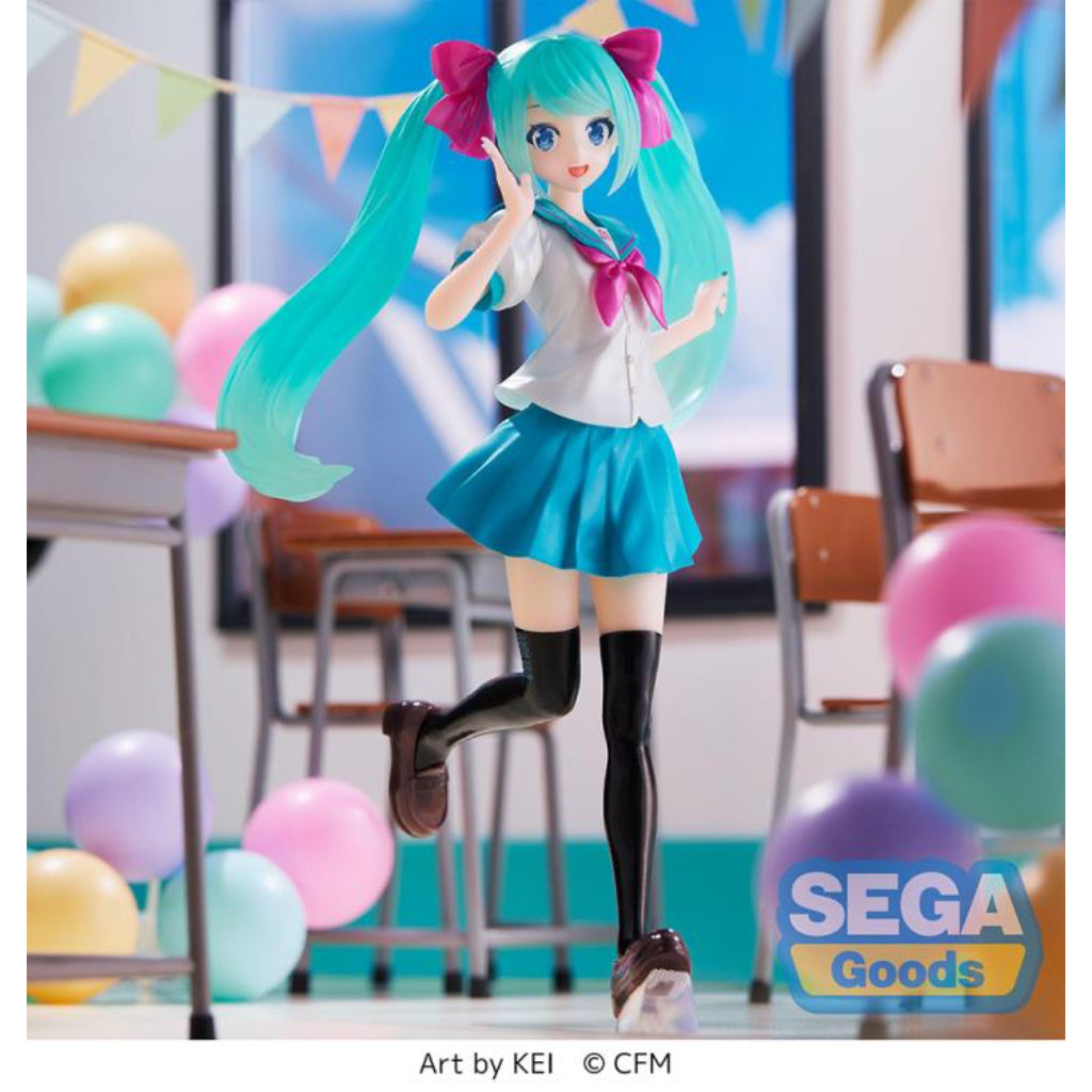 Sega Hatsune Miku 16th Anniversary Kei Ver. Luminasta Figure