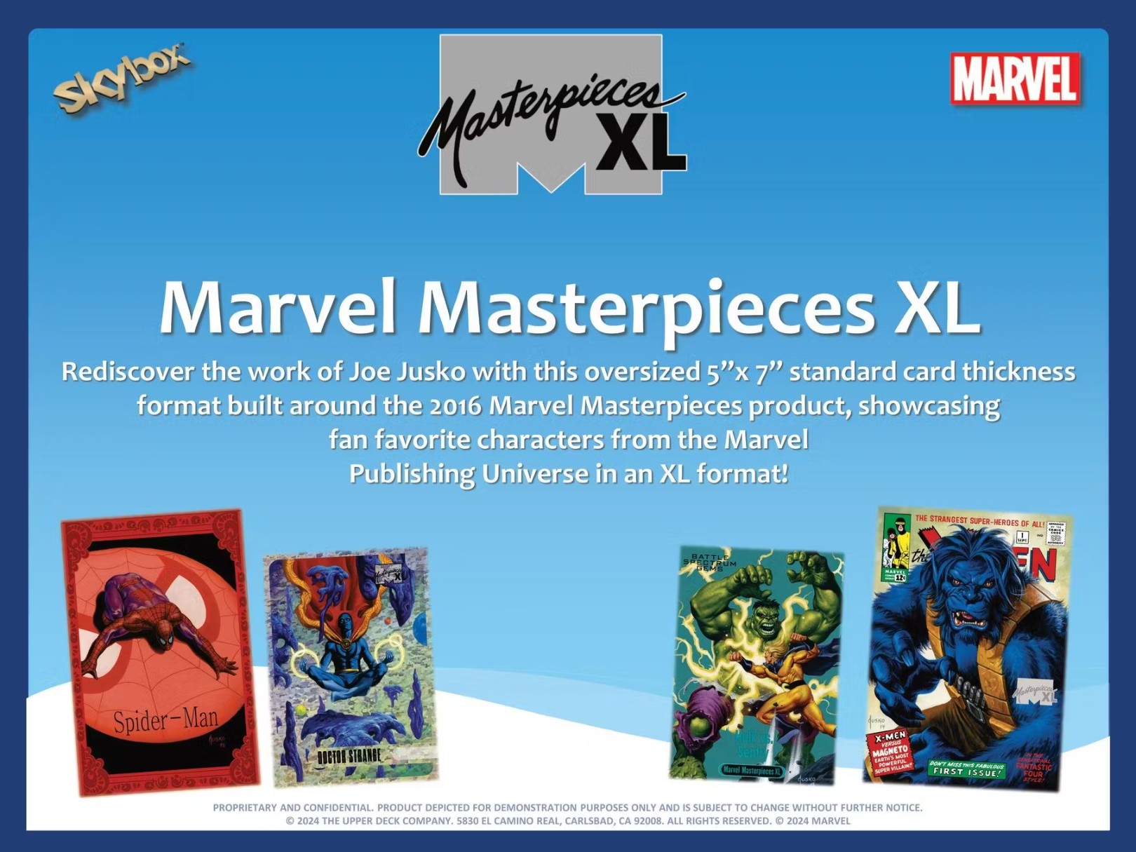 Upper Deck Marvel Masterpieces XL (UD35308) (10/Box)