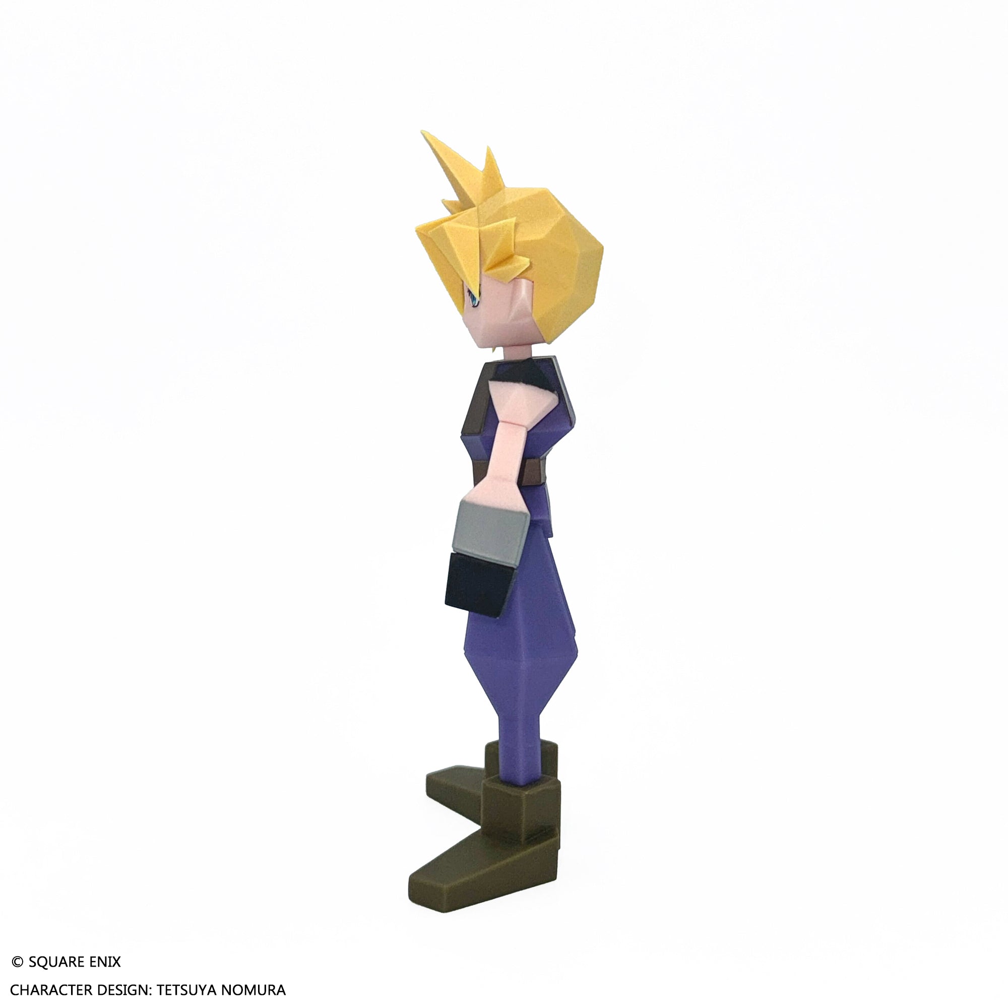Final Fantasy VII Polygon Soft Vinyl Figure - Cloud Strife