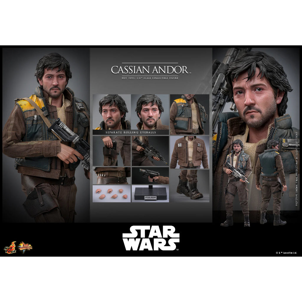 MMS802 Rogue One: A Star Wars Story - 1/6th Scale Cassian Andor Collectible Figure