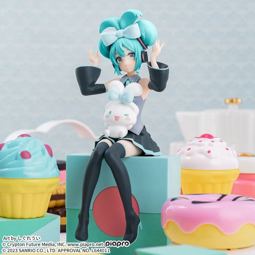 Sega PM Hatsune Miku X Cinnamoroll Chokonose Figure