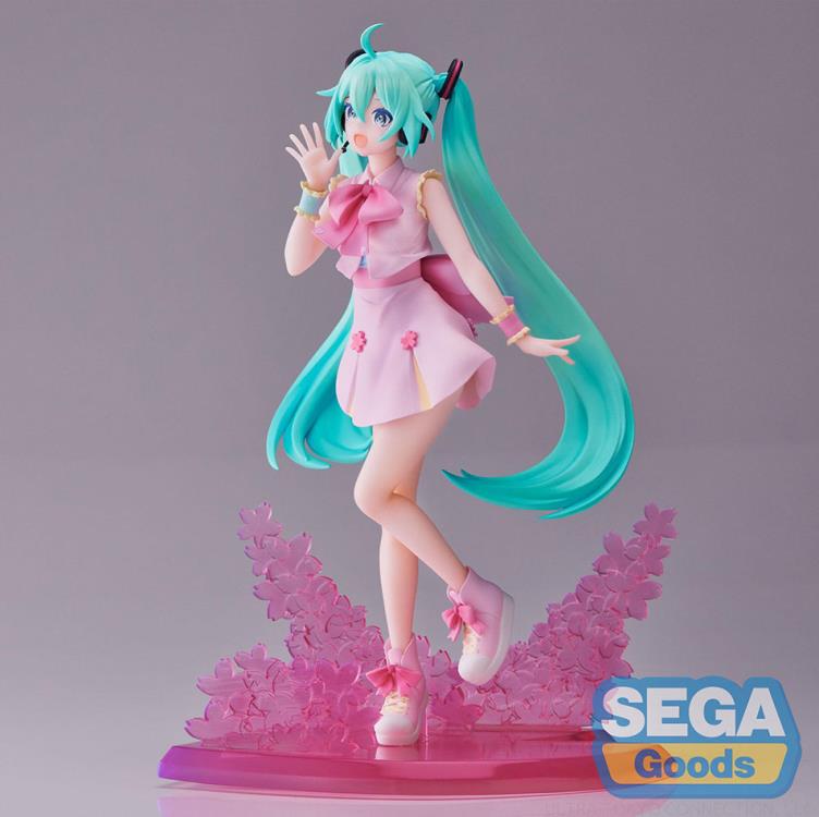 Sega Hatsune Miku Spring Omutatsu Ver Luminasta Figure