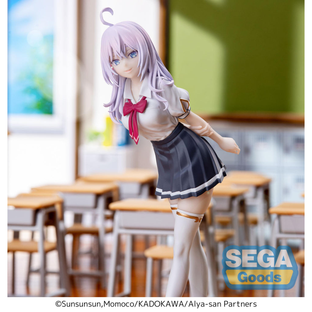 SEGA Alya Summer Uniform Ver. Luminasta Alya Sometimes Hides Her Feelings in Russian Figure