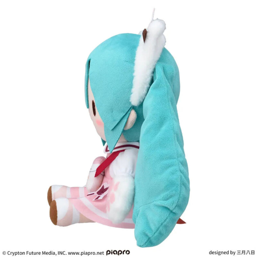 SEGA Hatsune Miku Outing Series Theme Park Ver. Fuwapuchi M Plush