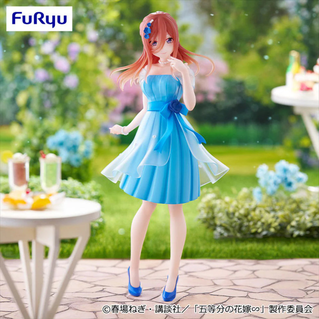 FuRyu Miku Nakano Pastel Dress Ver. The Quintessential Quintuplets Trio-Try-It Figure