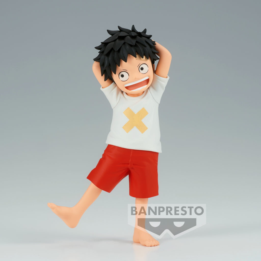 Banpresto DXF Monkey D.Luffy Children The Grandline Series One Piece Film Red