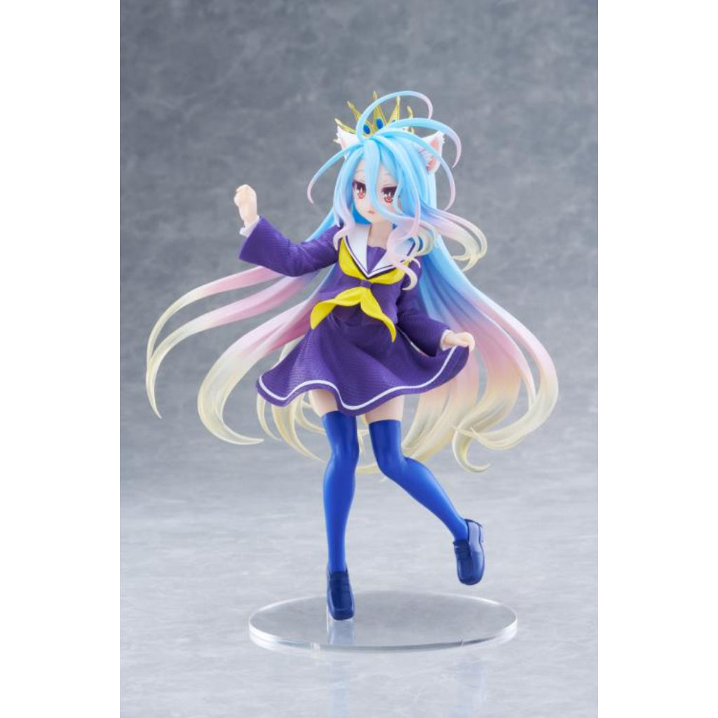 Taito Shiro Cat Ear Uniform Ver No Game No Life Coreful Figure