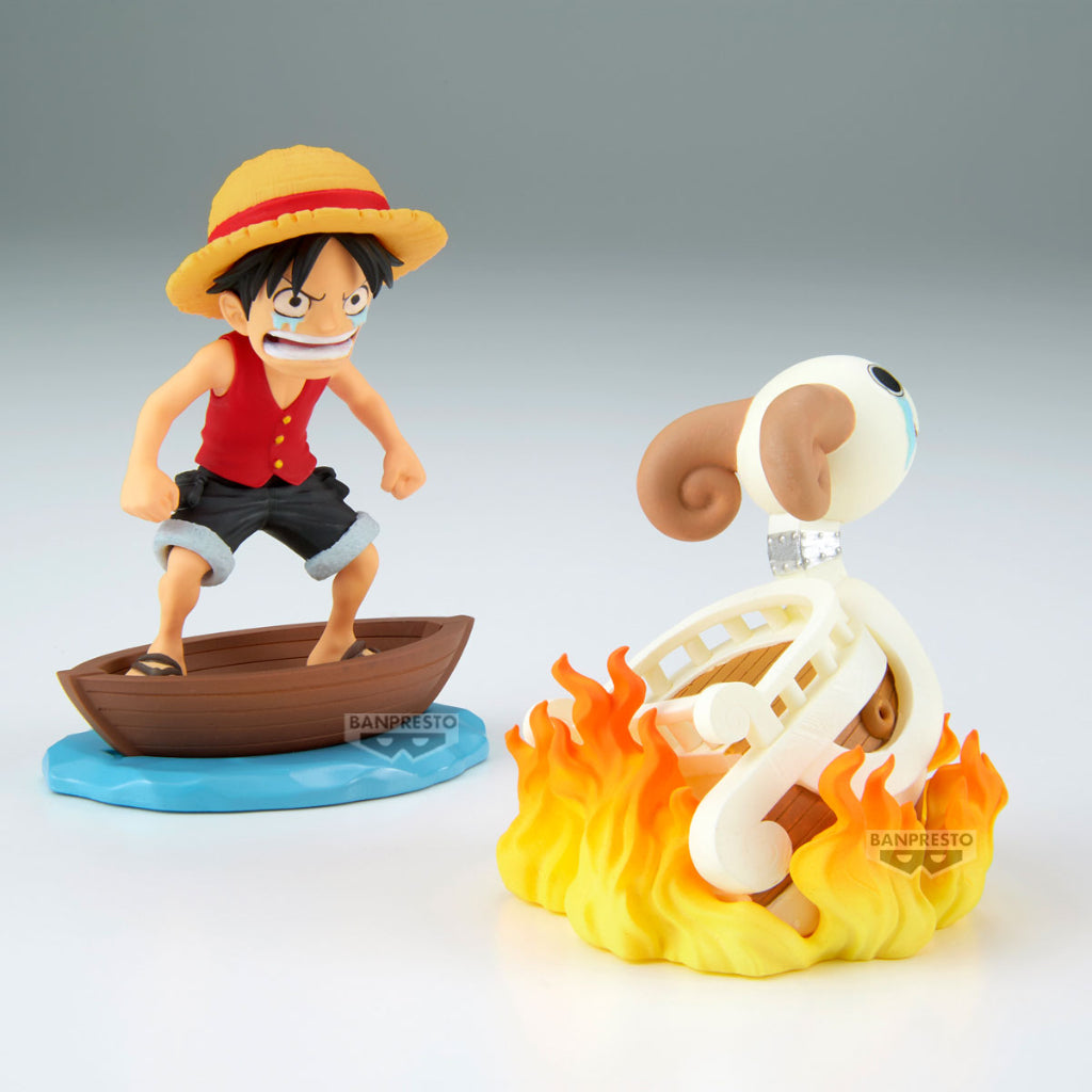 Banpresto WCF Monkey D.Luffy Vs Going Merry Log Stories One Piece