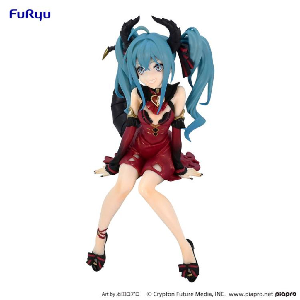 FuRyu Hatsune Miku Villian Red Color Ver Noodle Stopper