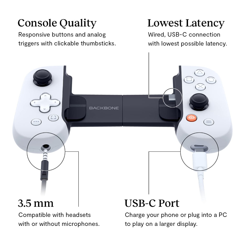 PlayStation Backbone One Mobile Gaming Controller for Android (No warranty)