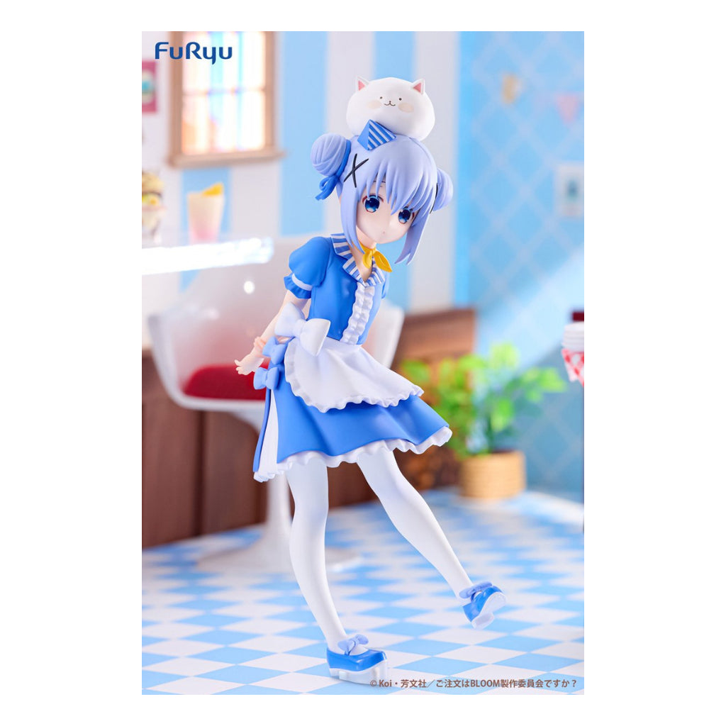 FuRyu Chino American Diner Ver. Is the Order a Rabbit? Bloom Trio-Try-It Figure