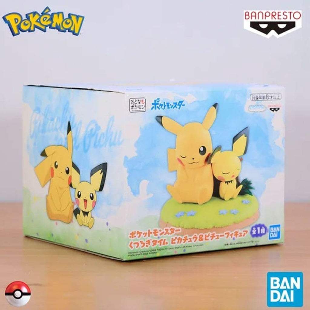 Banpresto Pikachu & Pichu Relaxing Time Pokemon Figure