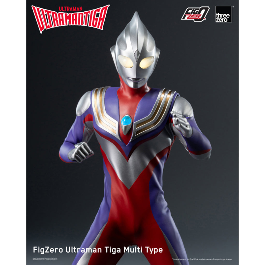 FigZero 1/6th Scale Collectible Figure - Ultraman Tiga - Ultraman Tiga Multi Type