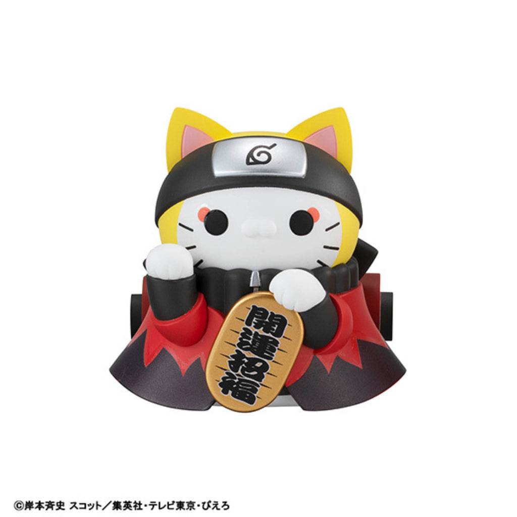 Mega Cat Project Naruto Shippuden Nyaruto Fortune Cats Naruto Uzumaki & Friends Ver. (Box of 6)
