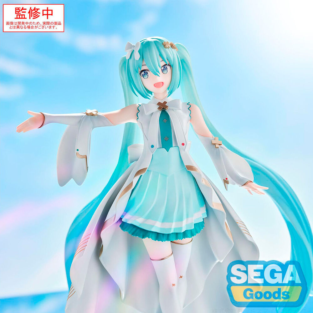Sega Hatsune Miku Unshuttered Sekai Ver. Luminasta The Movie: The Miku Who Can't Sing Figure