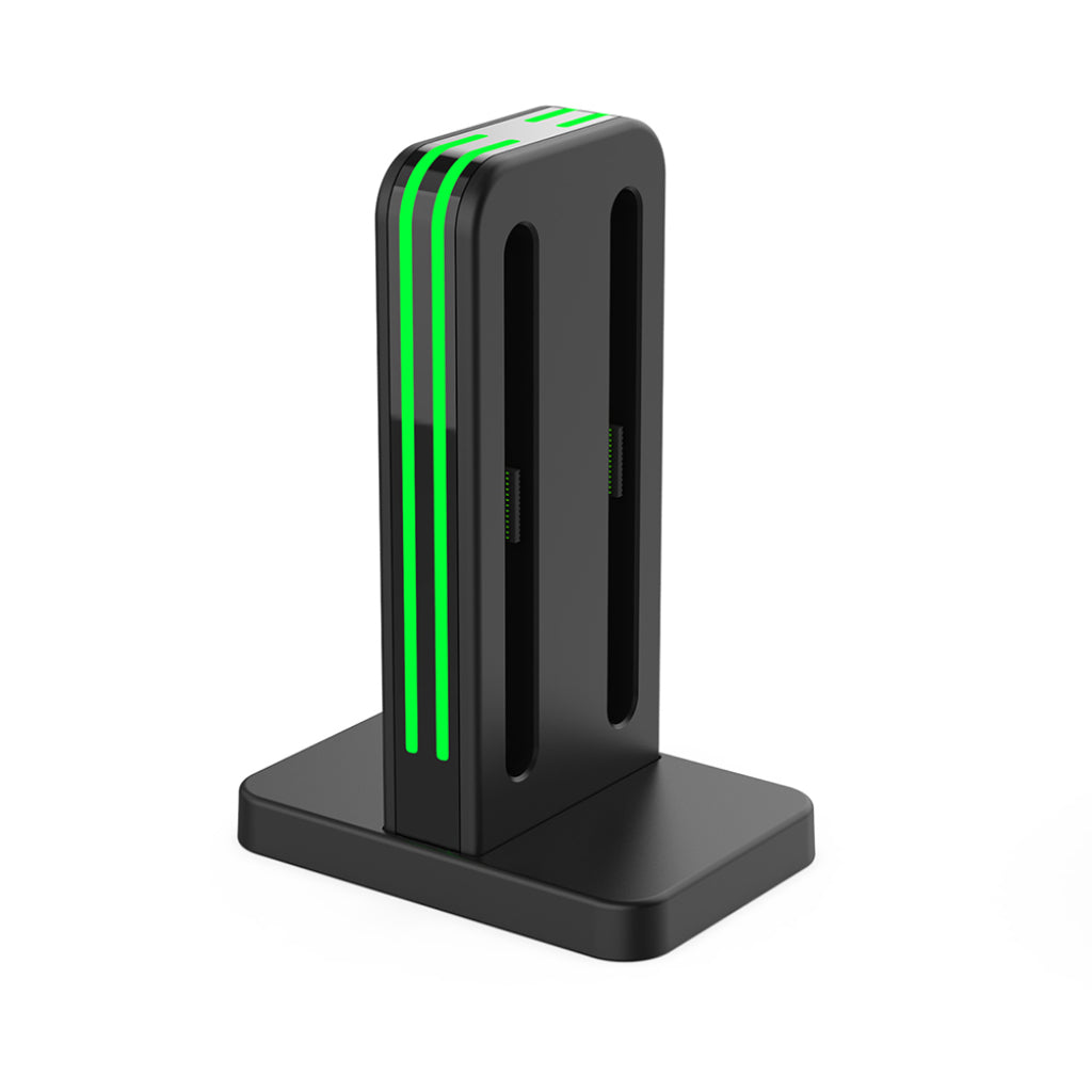 Dobe NS2 4 Slot Standing Charging Dock Black (TNS-3171 Black)