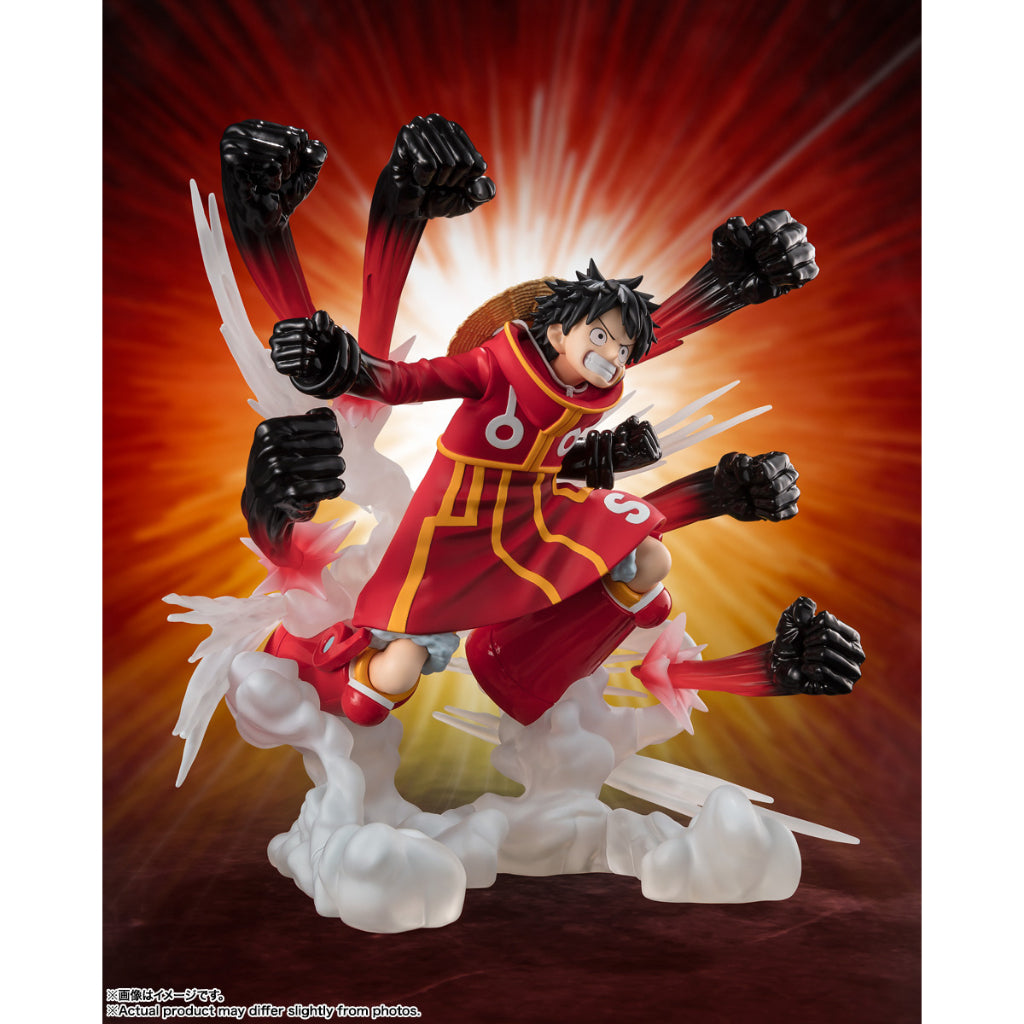 Bandai Figuarts Zero Monkey D. Luffy Gum-Gum Hawk Gatling Extra Battle One Piece