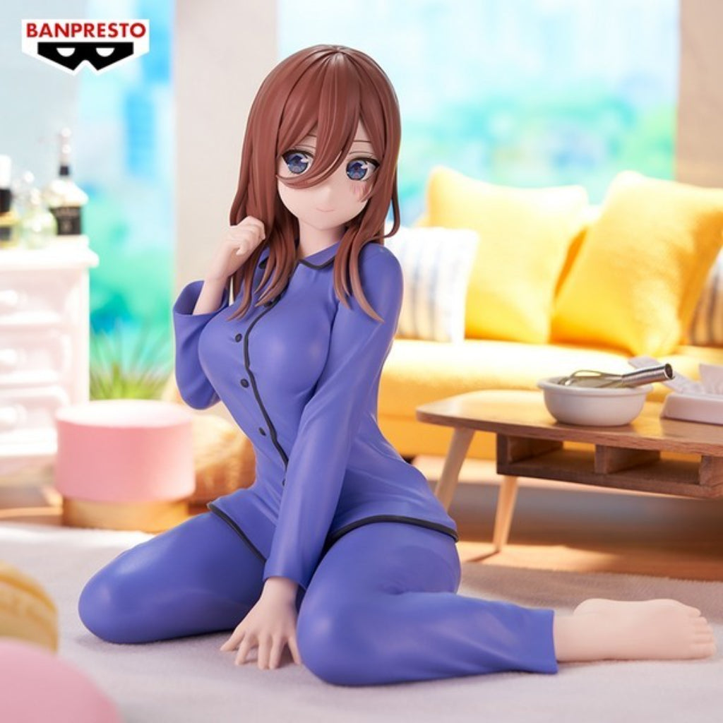 Banpresto Miku Nakano Relax Time The Quintessential Quintuplets