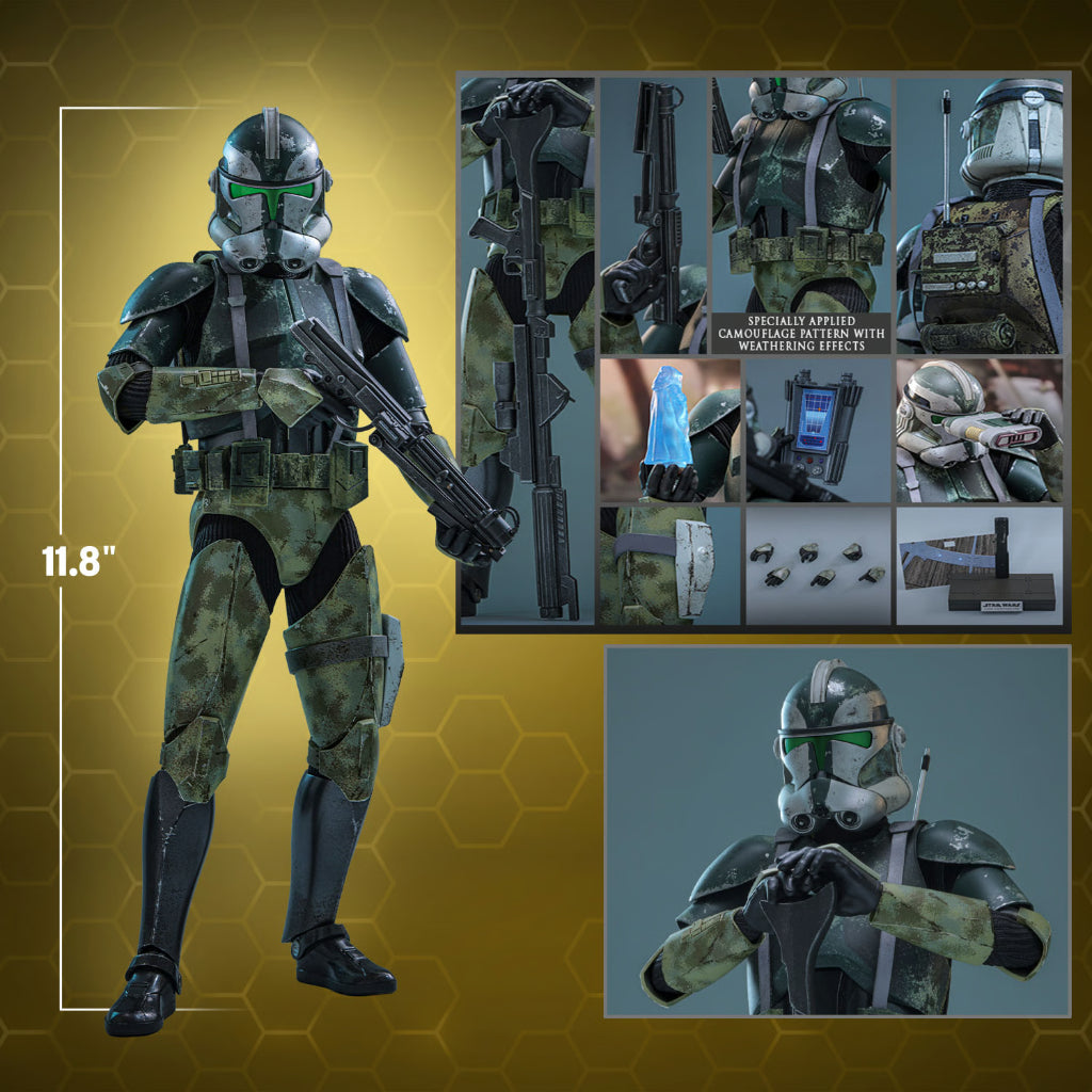 MMS877 - Star Wars: Revenge of the Sith - 1/6th Scale Clone Commander Gree
