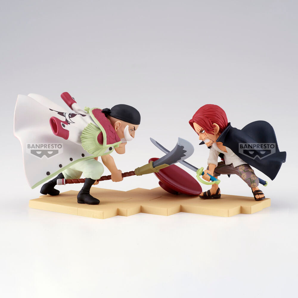 Banpresto WCF Edward Newgate vs. Shanks Log Stories One Piece