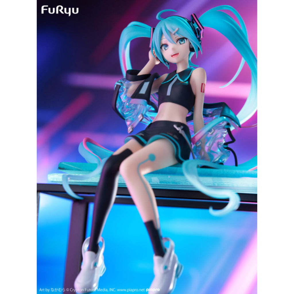 FuRyu Hatsune Miku Neon Cyber Noodle Stopper Figure