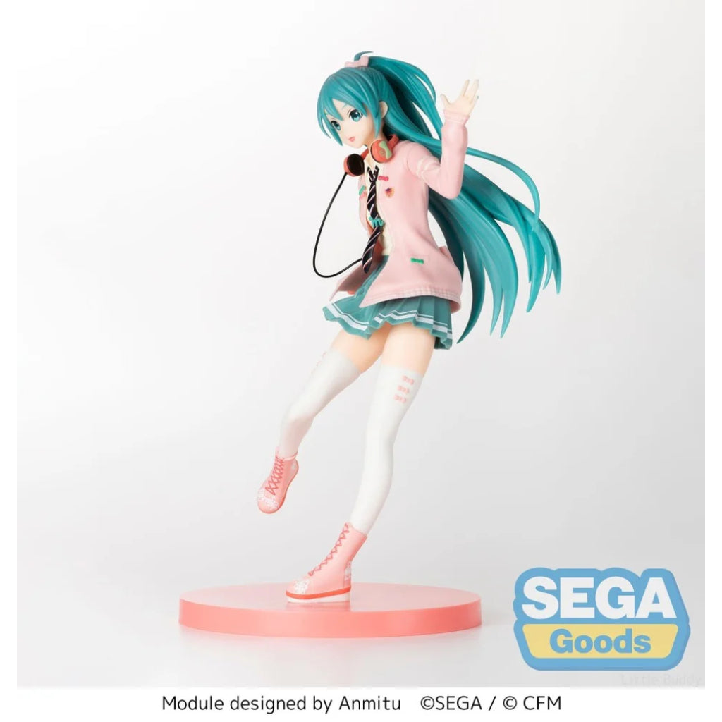 Sega SPM Hatsune Miku Ribbon Girl Ver PJ Diva Arcade Future Tone Figure