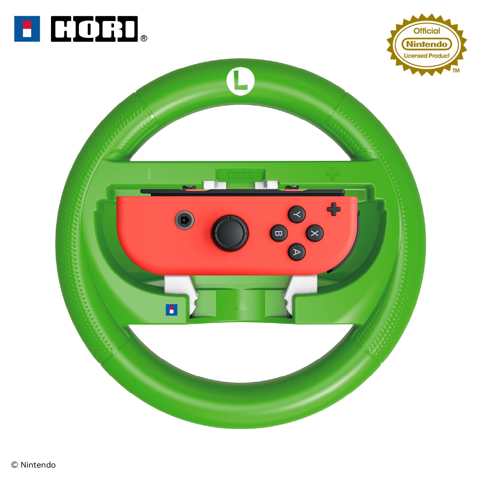 HORI Mario Kart World Racing Wheel for Nintendo Switch 2 (Luigi) (NSX-053)
