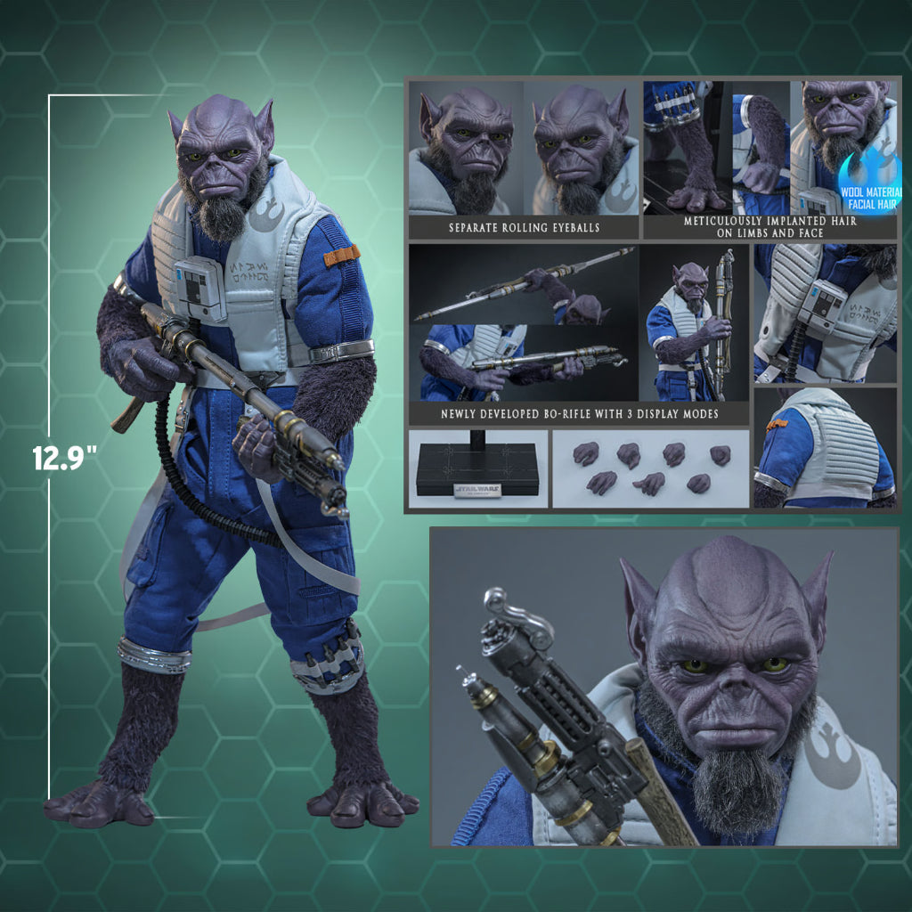 MMS876 Star Wars: The Mandalorian & Grogu - 1/6th Scale Zeb Orrelios