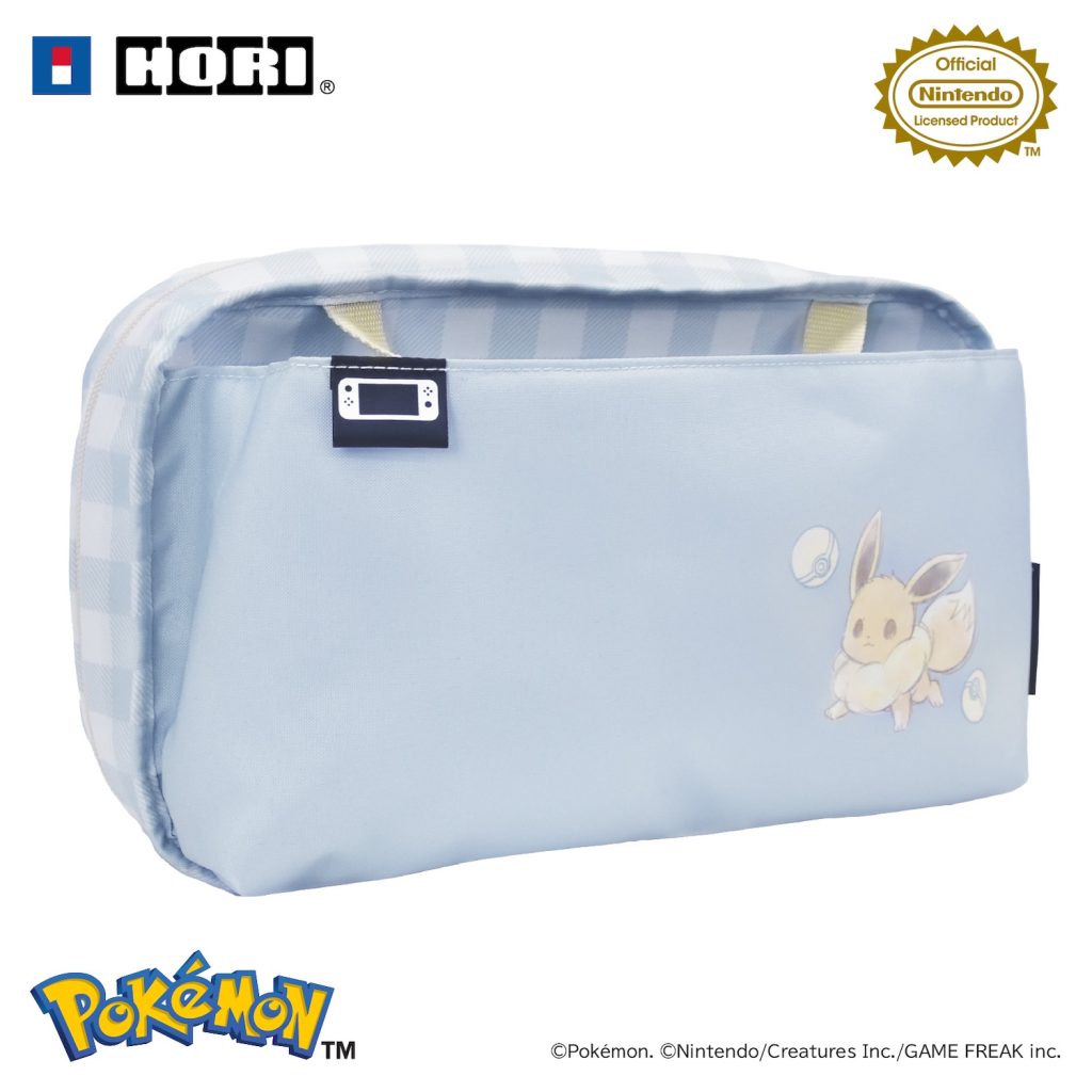 HORI Reversible Travel Pouch - Eevee Cottage Core Series (NSX-085)
