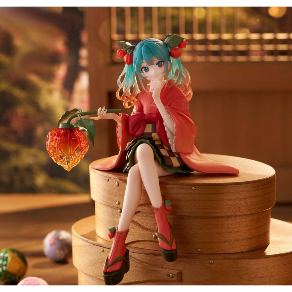 FuRyu Hatsune Miku Flower Fairy Ground Cherry Ver. Noodle Stopper