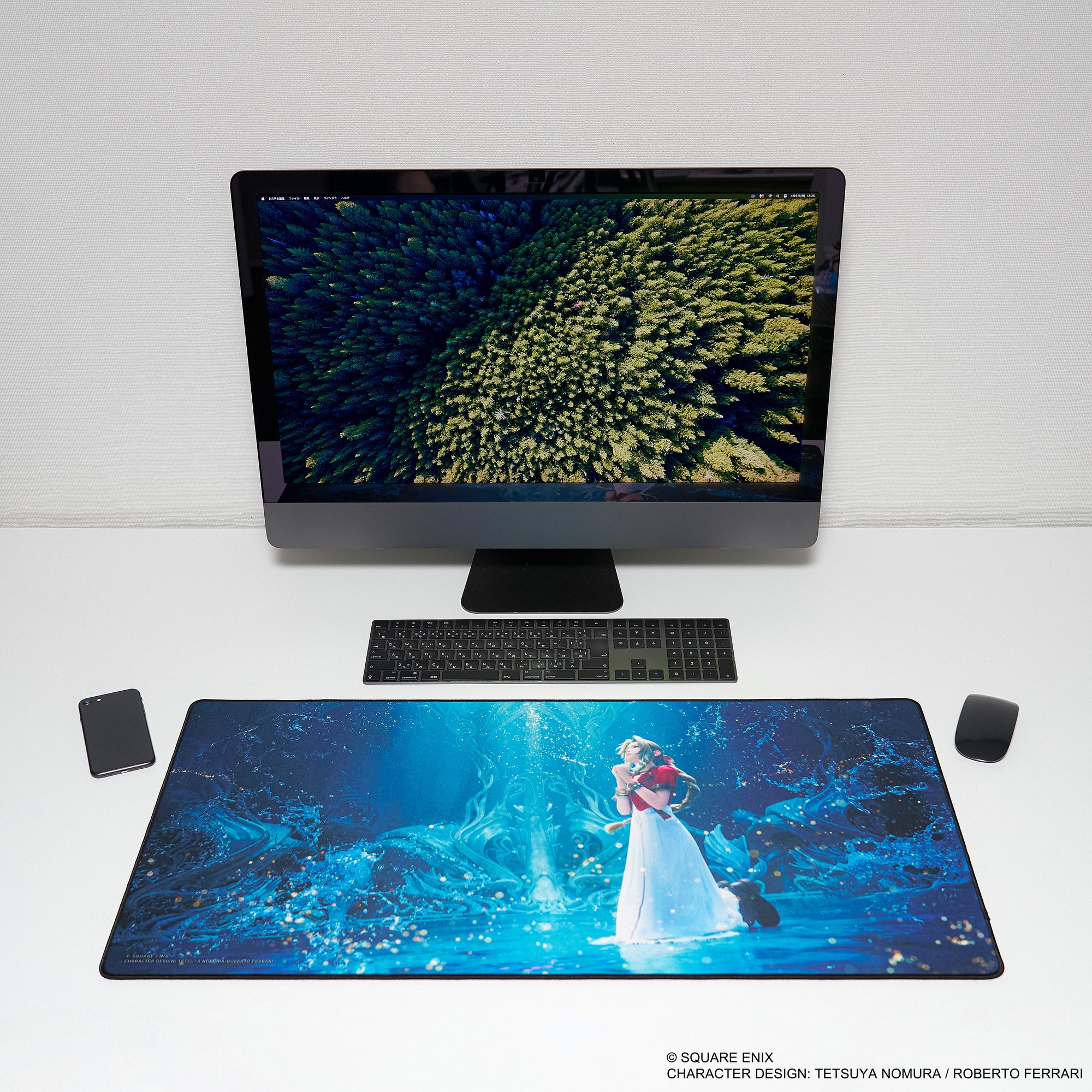 Final Fantasy VII Rebirth Gaming Mouse Pad - Aerith Key Art