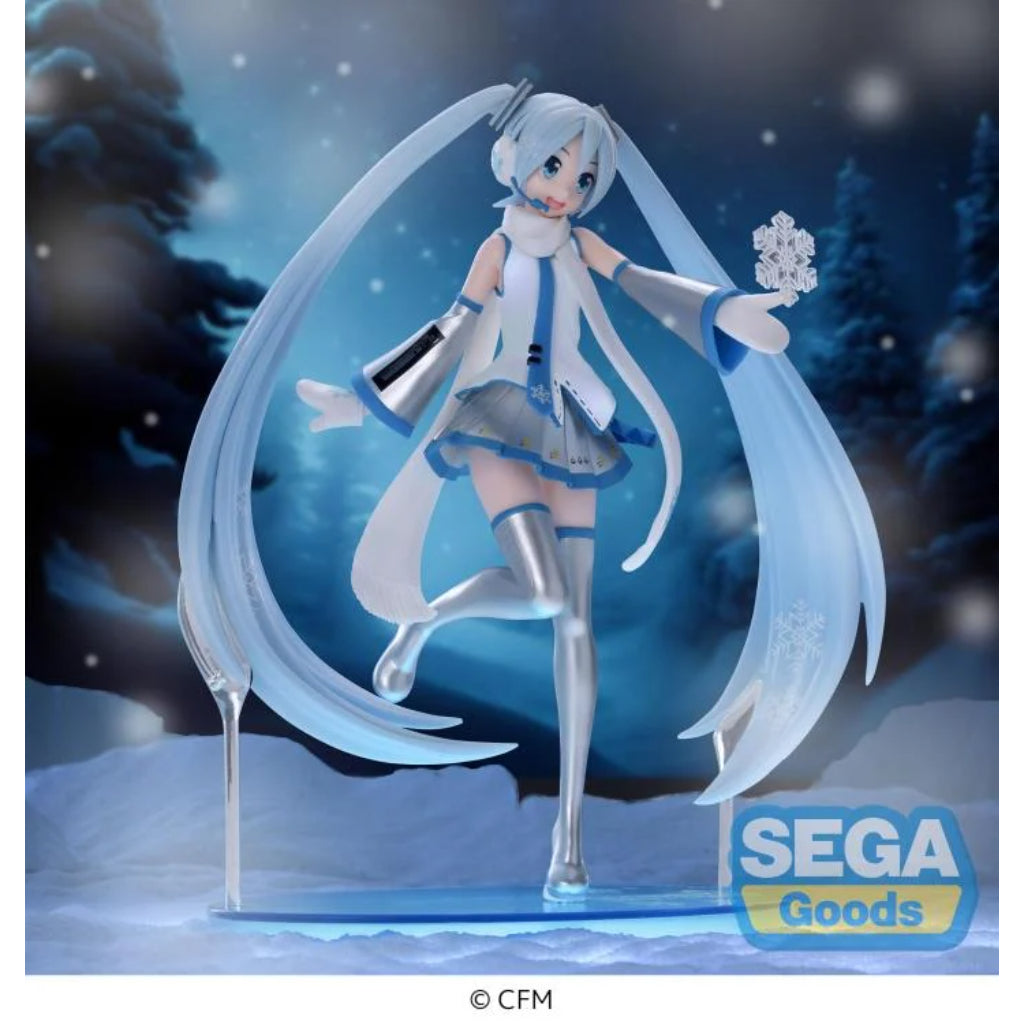 Sega Snow Miku Sky Town Ver. Luminasta Figure