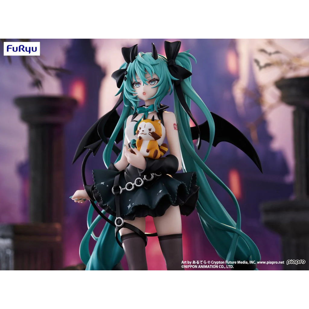 FuRyu Hatsune Miku X Araiguma Rascal Devil Ver. Trio Try It Figure