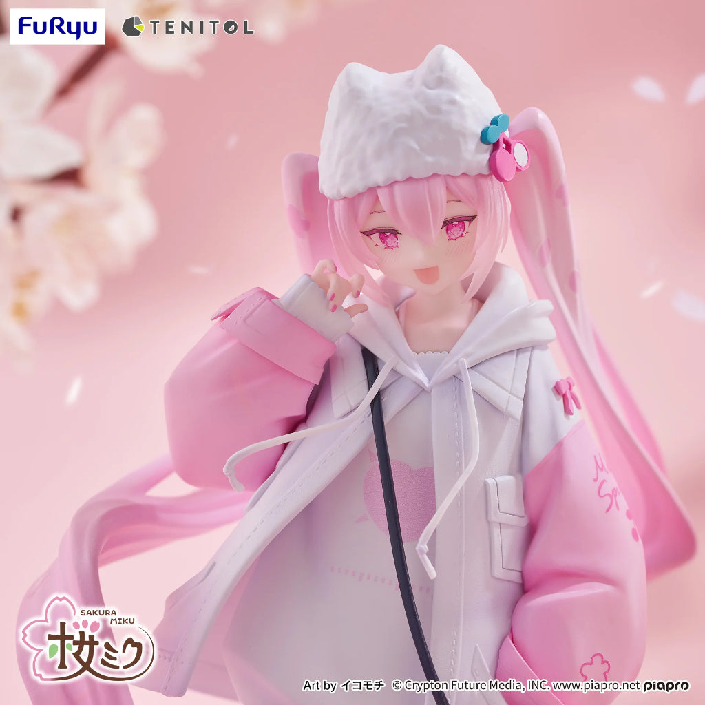 FuRyu TENITOL Sakura Miku Cool Style Hatsune Miku Figure