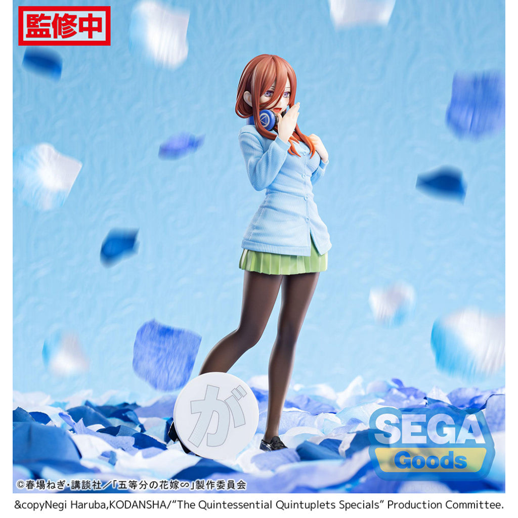 SEGA Nakano Miku Luminasta The Quintessential Quintuplets Figure