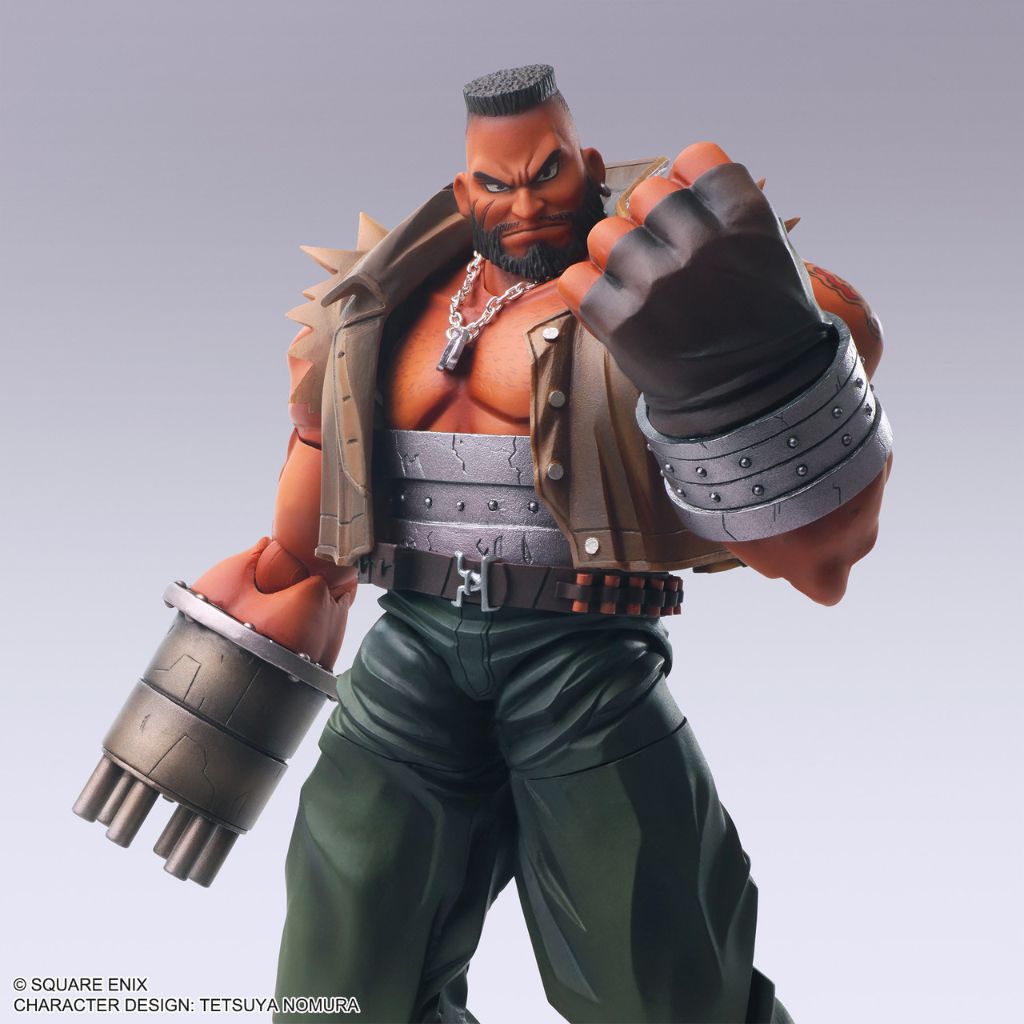 Square Enix Final Fantasy VII Bring Arts Barret Wallace