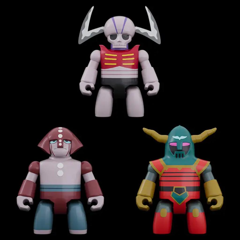 Mazinger Z - Brickroid Mechanical Beasts Set 1