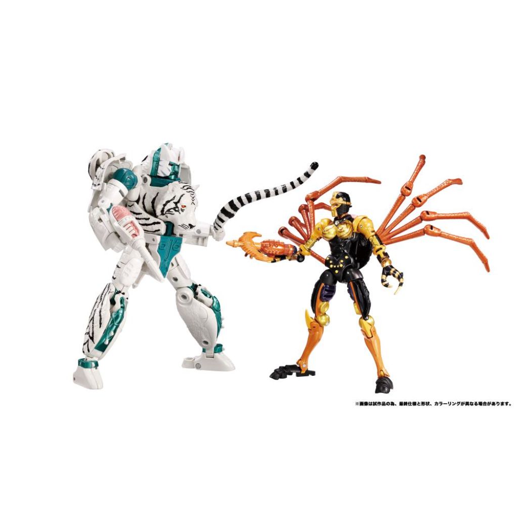 Transformers Beast Wars Series BWVS-04 - Tenacity Confrontation: Tigatron Vs Blackarachnia