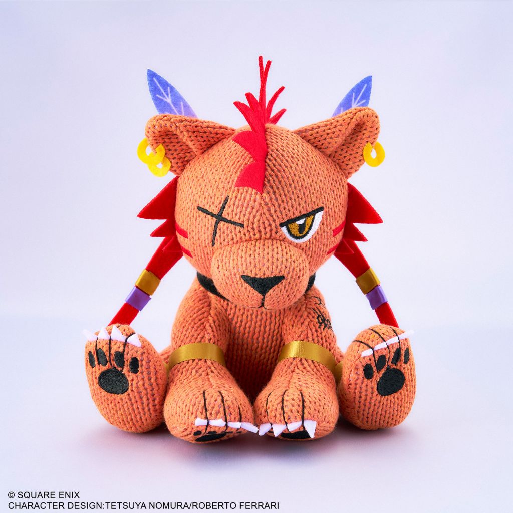 Square Enix Final Fantasy VII Remake Knitted Plush - Red XIII