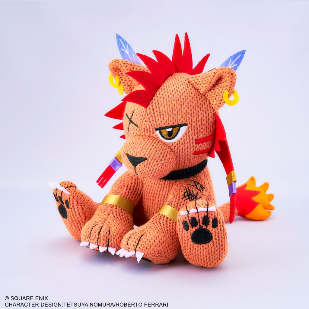 Square Enix Final Fantasy VII Remake Knitted Plush - Red XIII