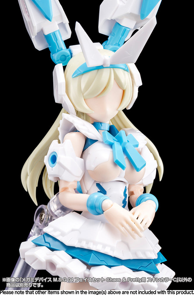 KP727 Megami Device - M.S.G 04 Face Set Chaos & Pretty Skin Color C