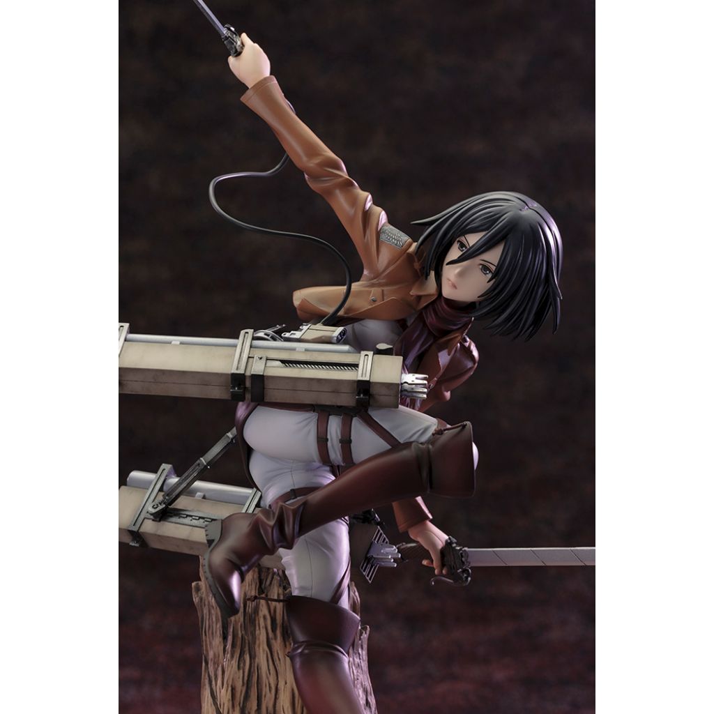 PV149 Artfx J Attack On Titan - Mikasa Ackerman Renewal Package Ver. (Reissue)