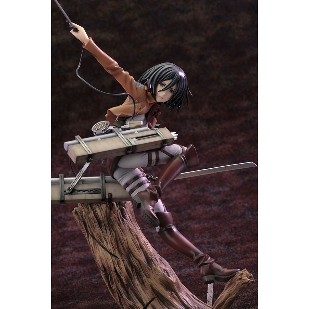 PV149 Artfx J Attack On Titan - Mikasa Ackerman Renewal Package Ver. (Reissue)