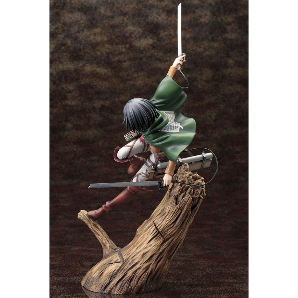 PV149 Artfx J Attack On Titan - Mikasa Ackerman Renewal Package Ver. (Reissue)