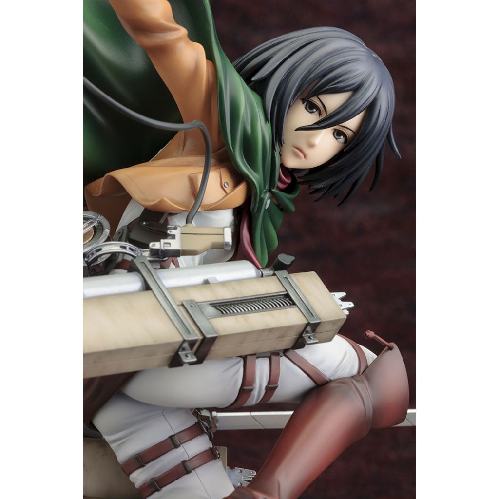 PV149 Artfx J Attack On Titan - Mikasa Ackerman Renewal Package Ver. (Reissue)