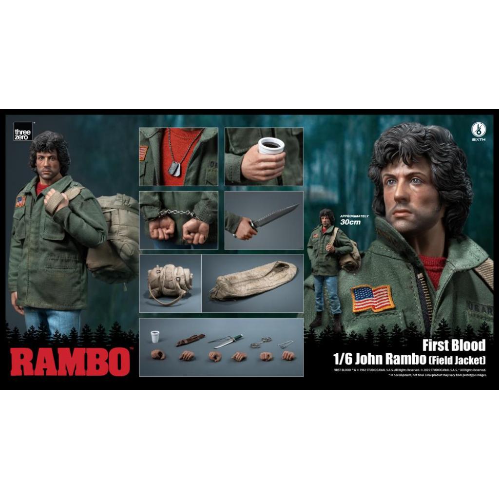1/6th Scale Collectible Figure - Rambo: First Blood - John Rambo (Field Jacket)