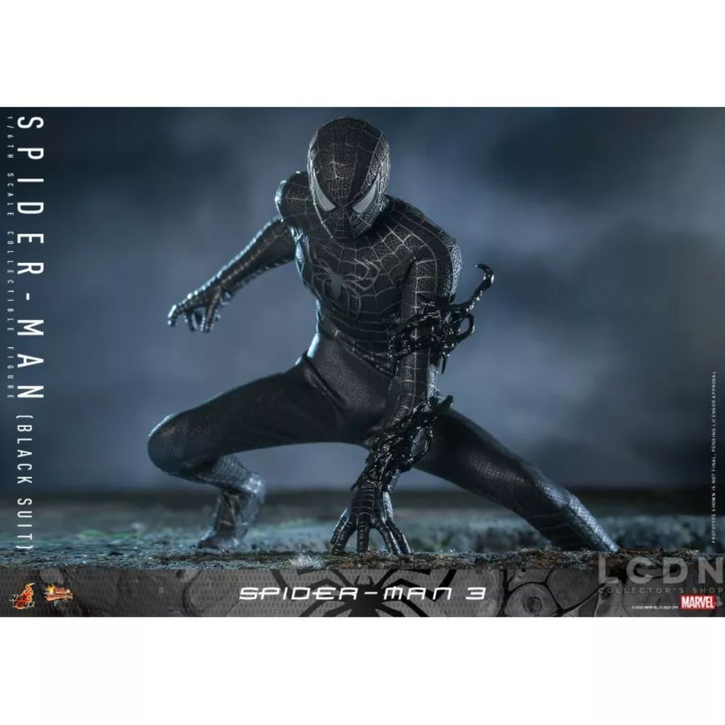 MMS727 - Spider-Man 3 - 1/6th scale Spider-Man (Black Suit)